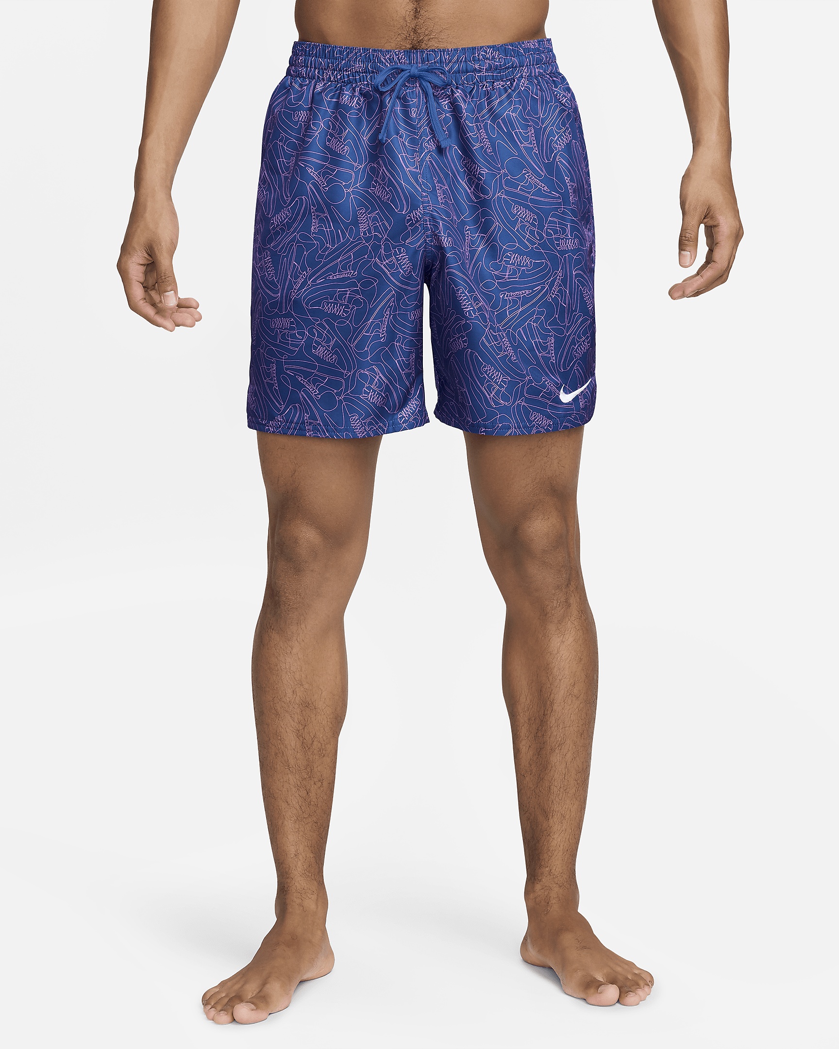 Nike Men's Swim Sneakers 7" Volley Shorts - 1