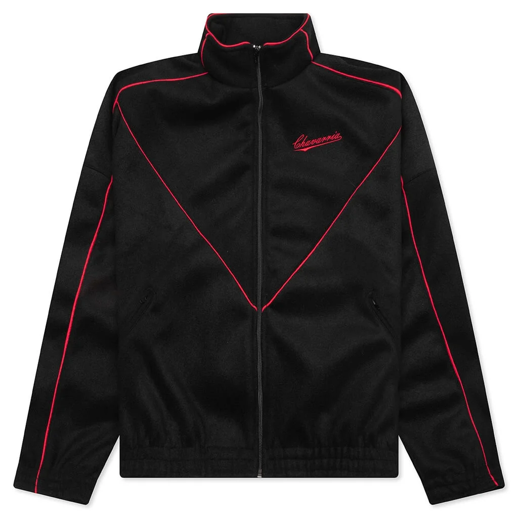 RUFF RIDER TRACK JACKET - BLACK - 1
