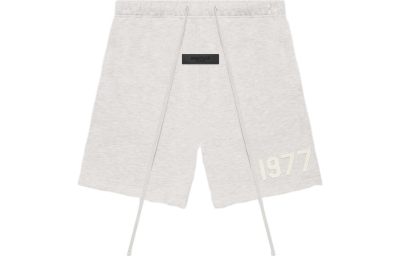 ESSENTIALS Fear of God Essentials SS22 Shorts Light Oatmeal 1977 FOG-SS22-094 outlook