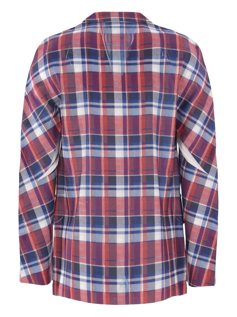 checked blazer - 2