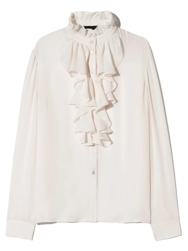 Lily Blouse in Ivory - 1