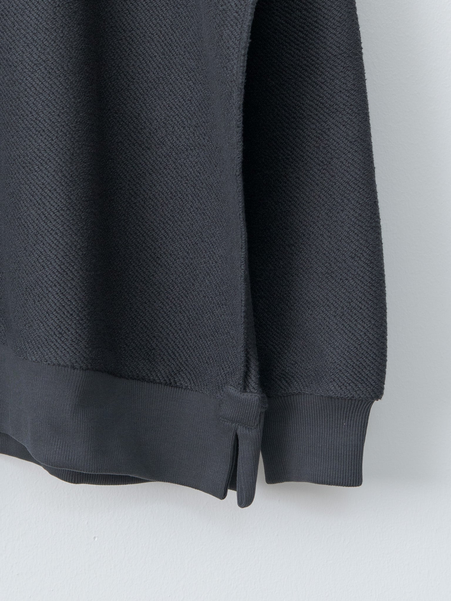 The Mechanic Jumper - Loopback Twill Charcoal - 6