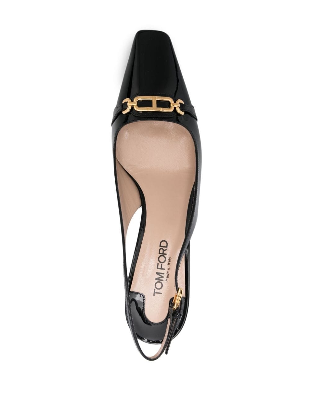 65mm leather pumps - 4