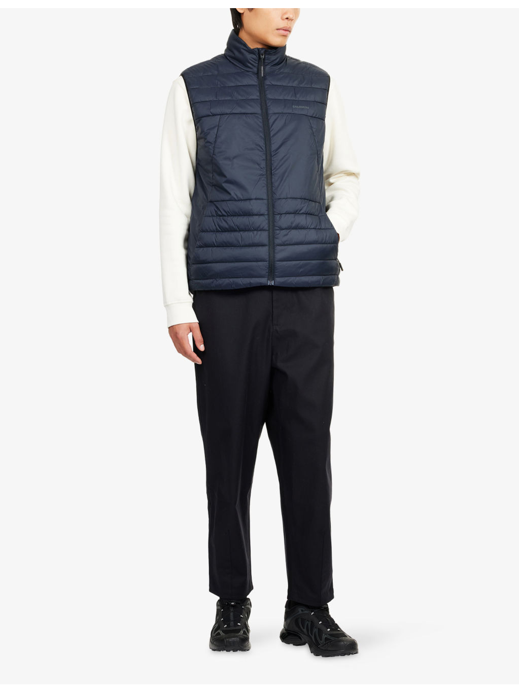 Reflex Logo-Print Shell-Down Gilet - 2