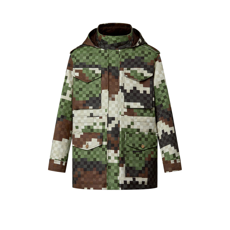 Cotton Damier Parka 1