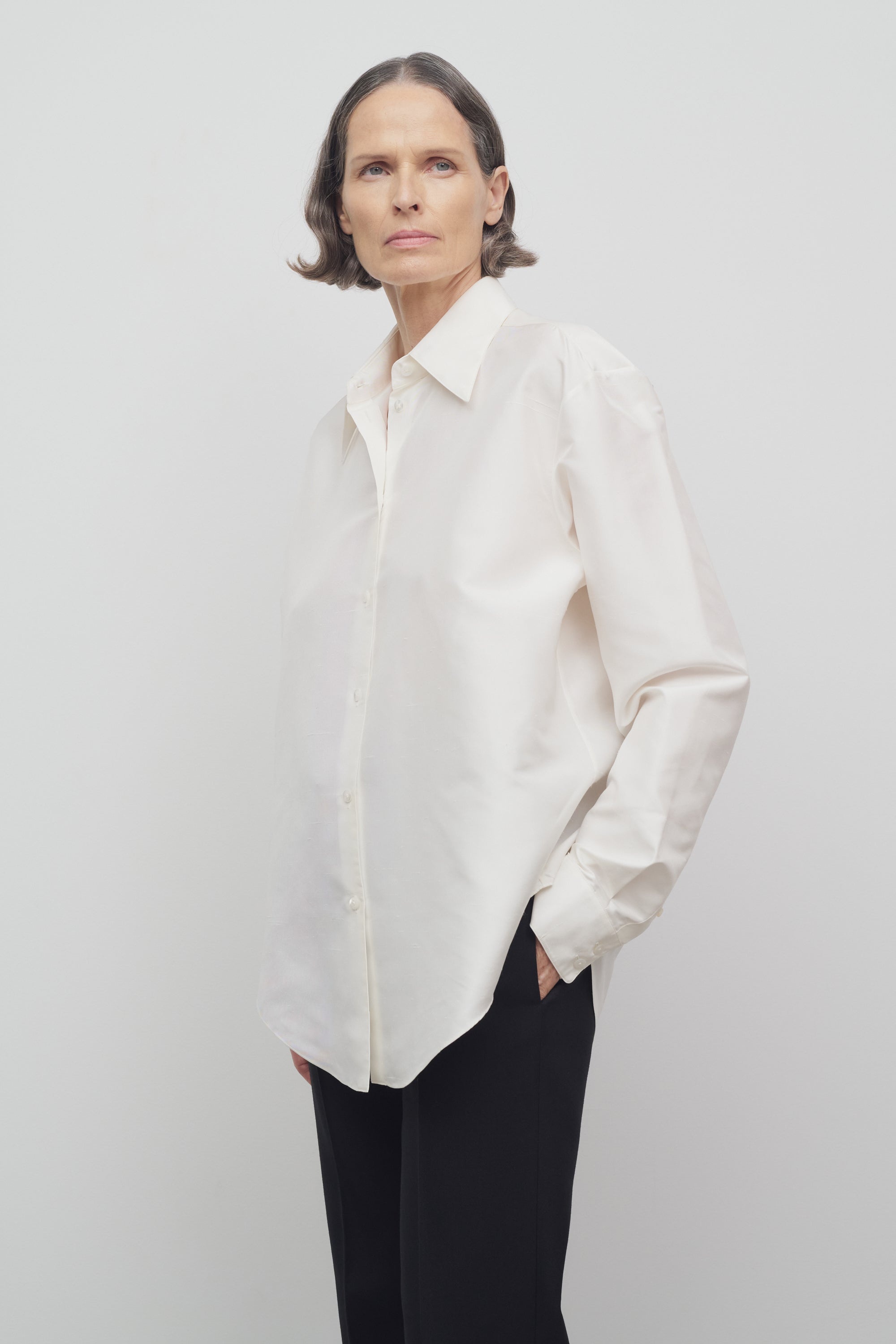 Parave Shirt in Silk - 4