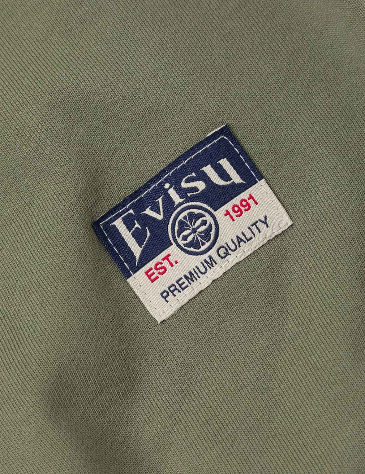 Daruma and Logo Embroidery Relax Fit Sweatshirt - 7