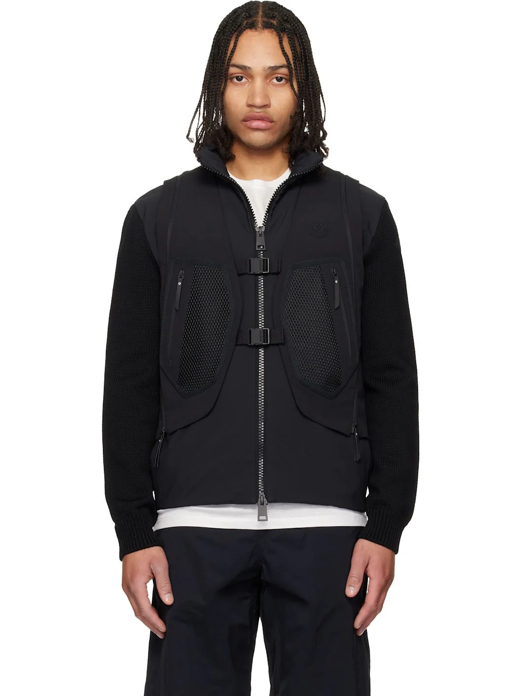 Black 'Matt Black' Spica 2-in-1 Vest - 1