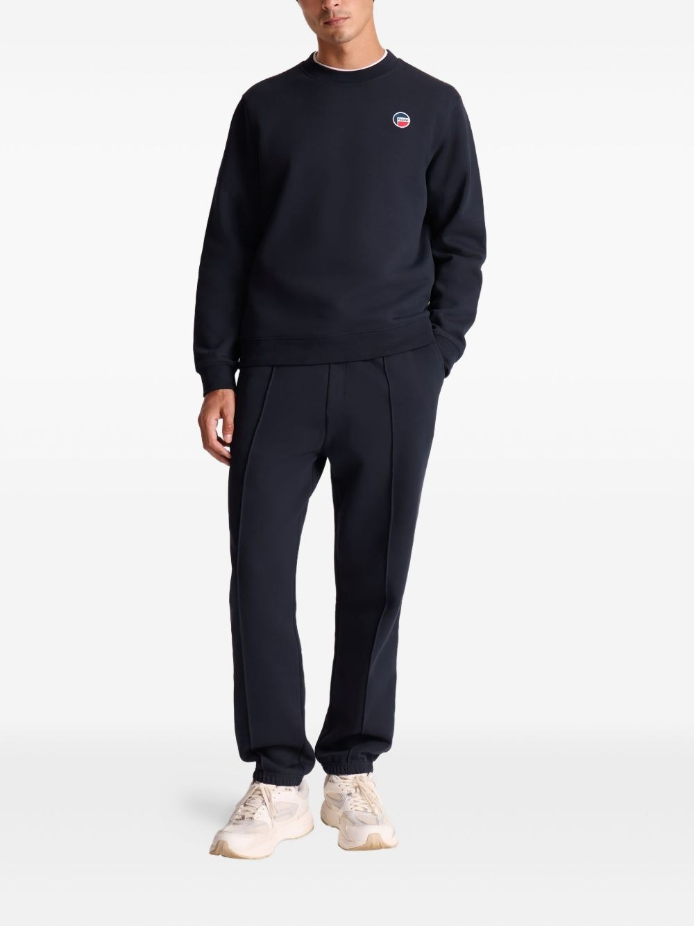 crew-neck logo sweatshirt - 2