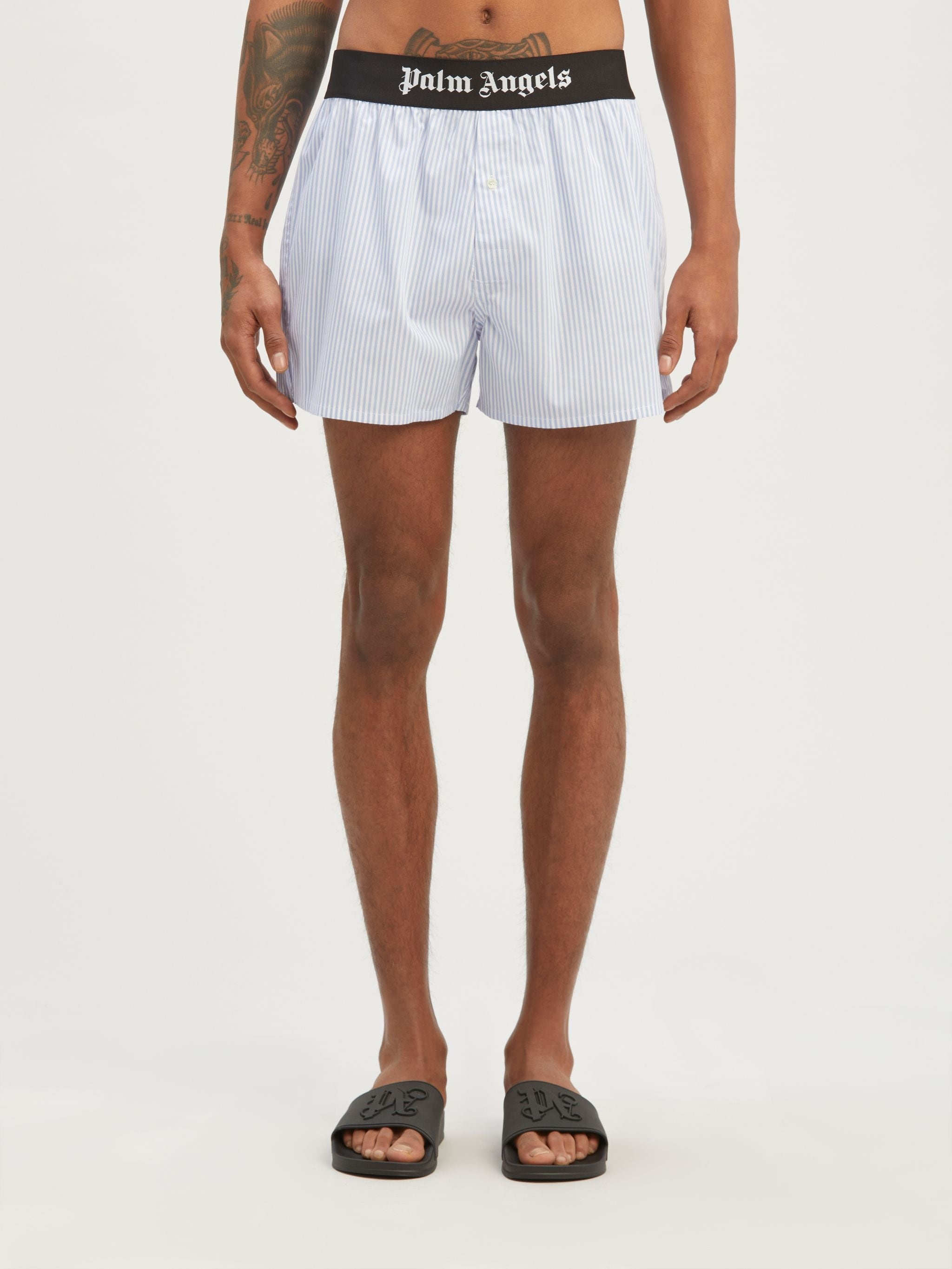 Classic Logo Striped Boxer - 3