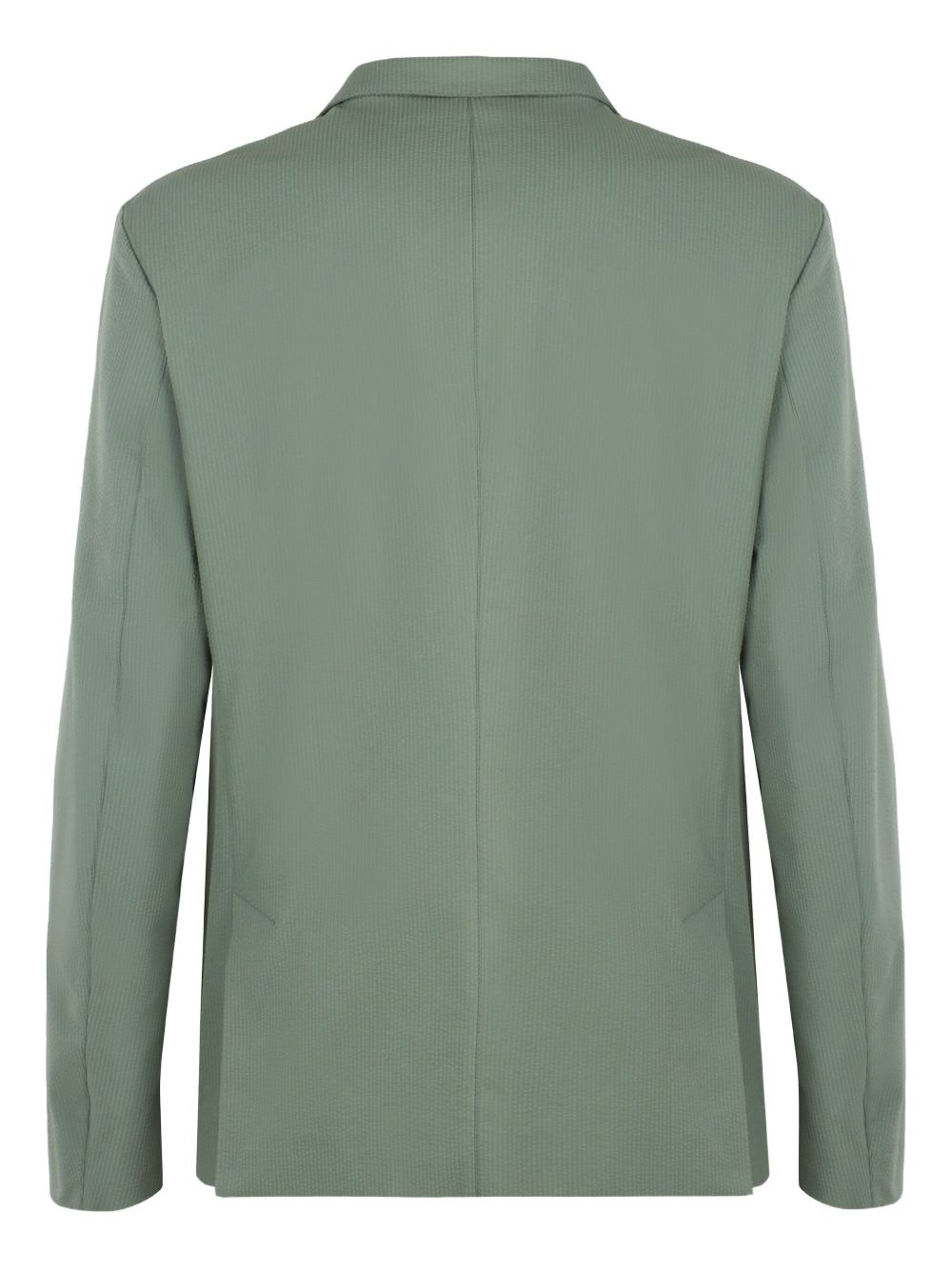 single-breasted lapel blazer - 2