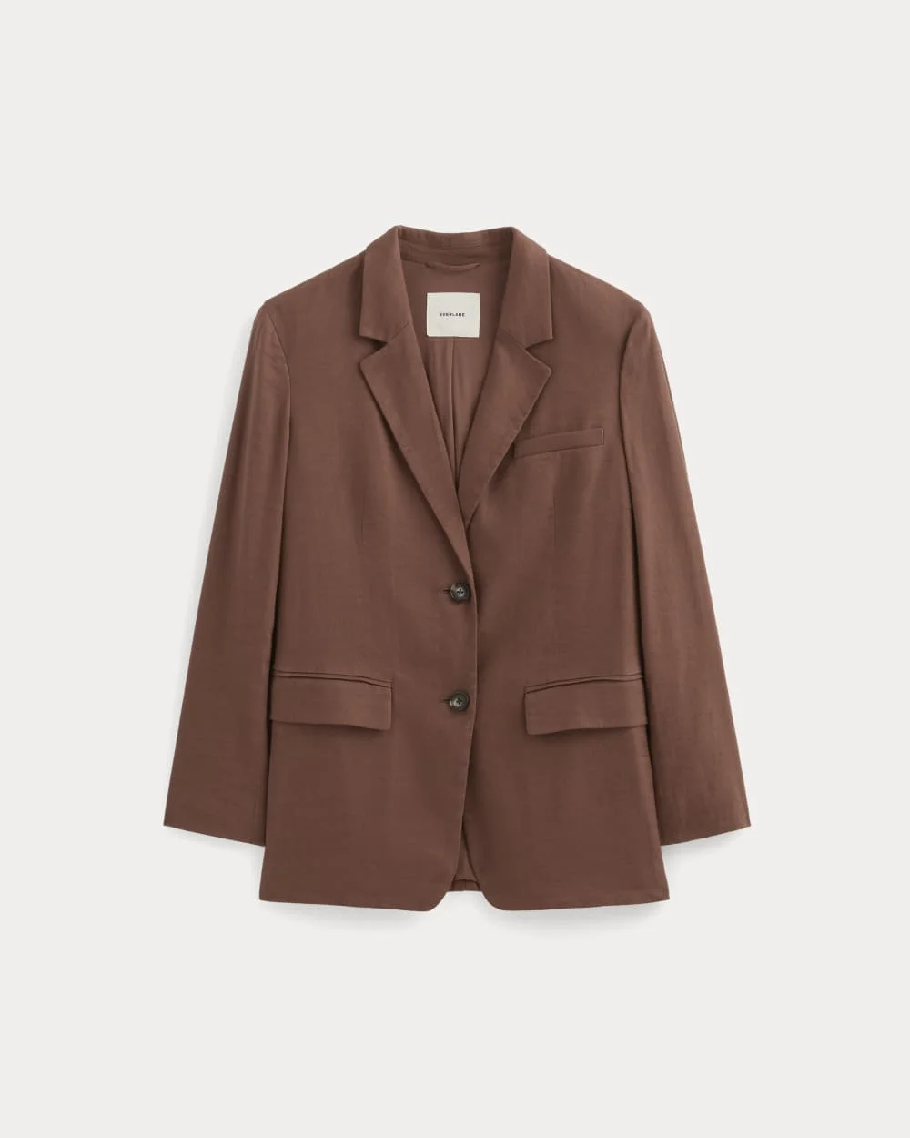 THE OVERSIZED BLAZER IN STRETCH LINEN - 1