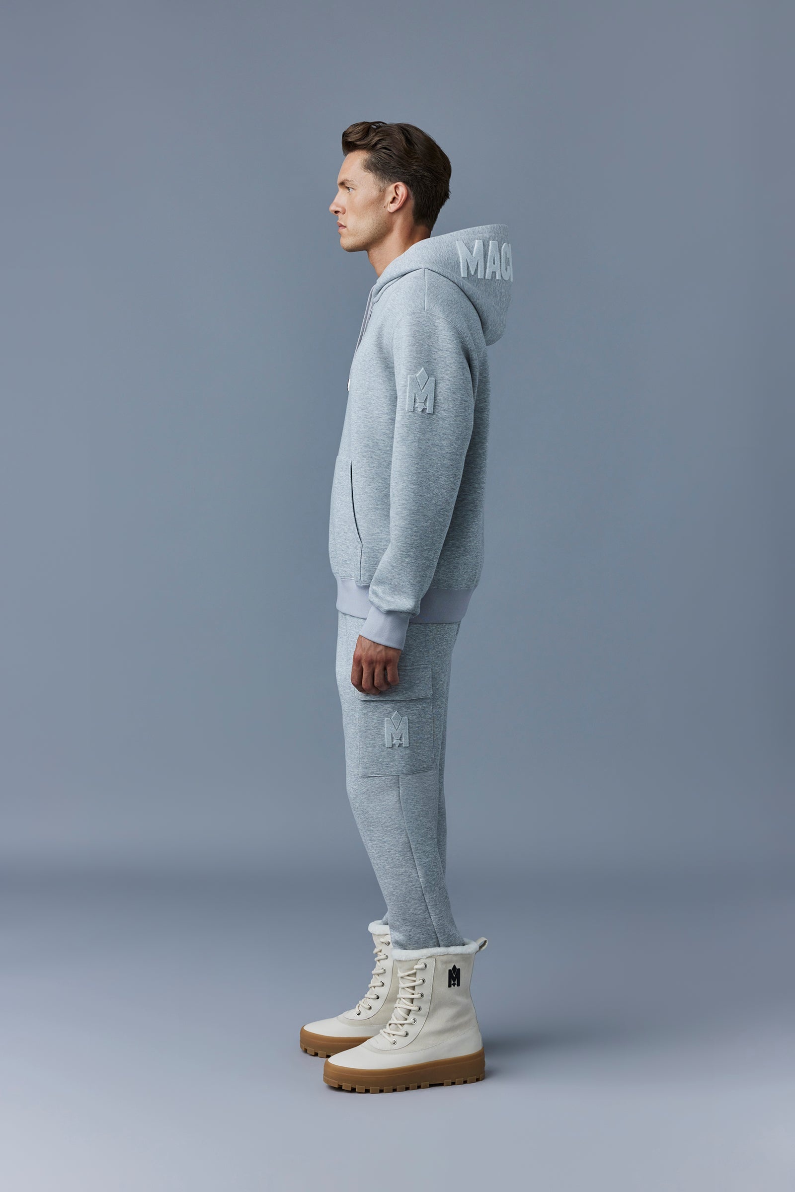 KRYS hoodie with velvet embroidery - 3
