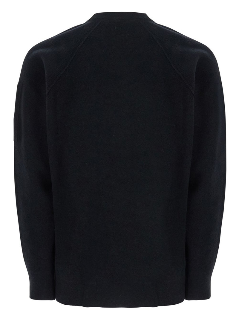 C.P. Company raglan-sleeve Lens-pocket sweater outlook