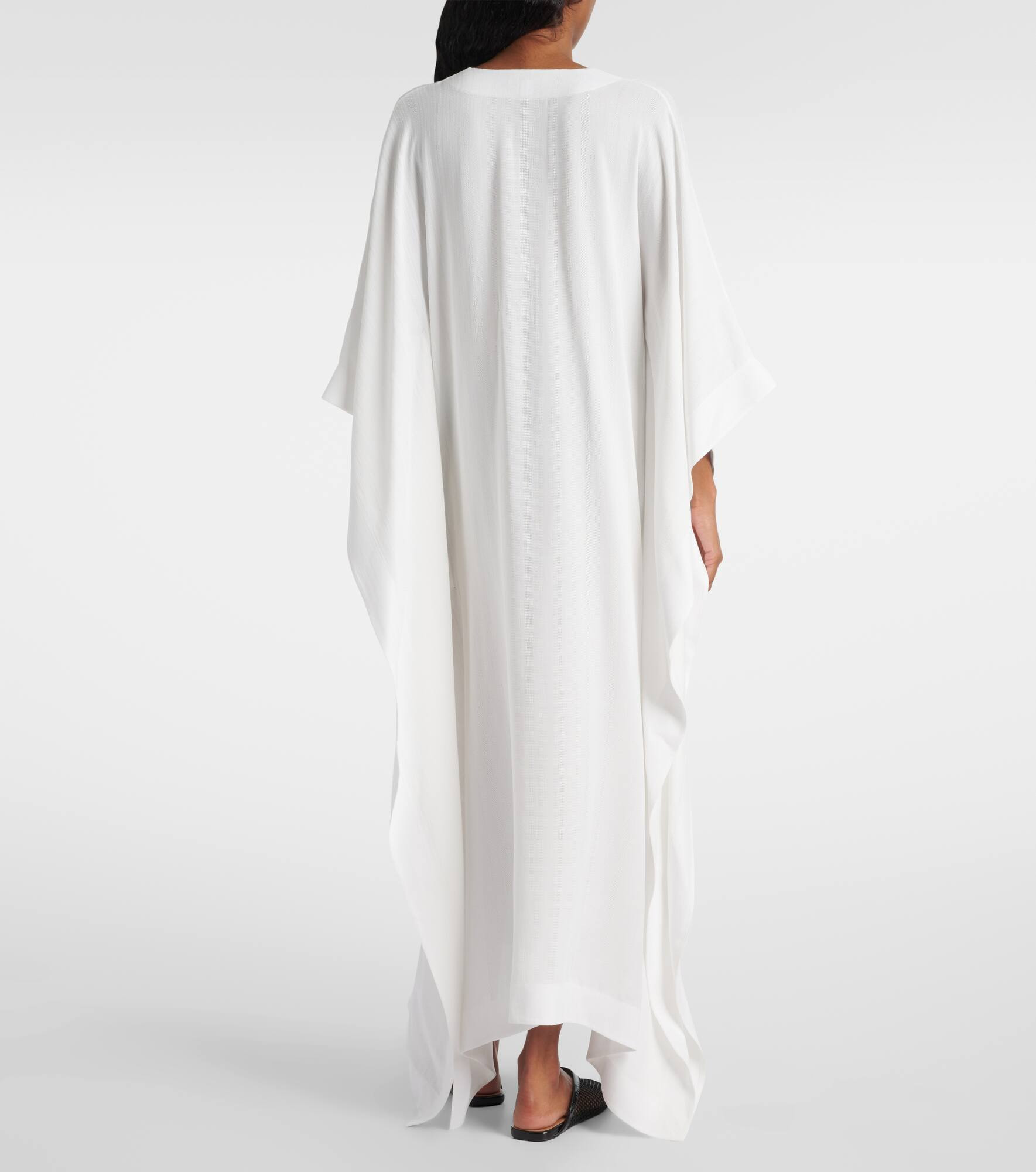 Oversized crêpe kaftan - 3