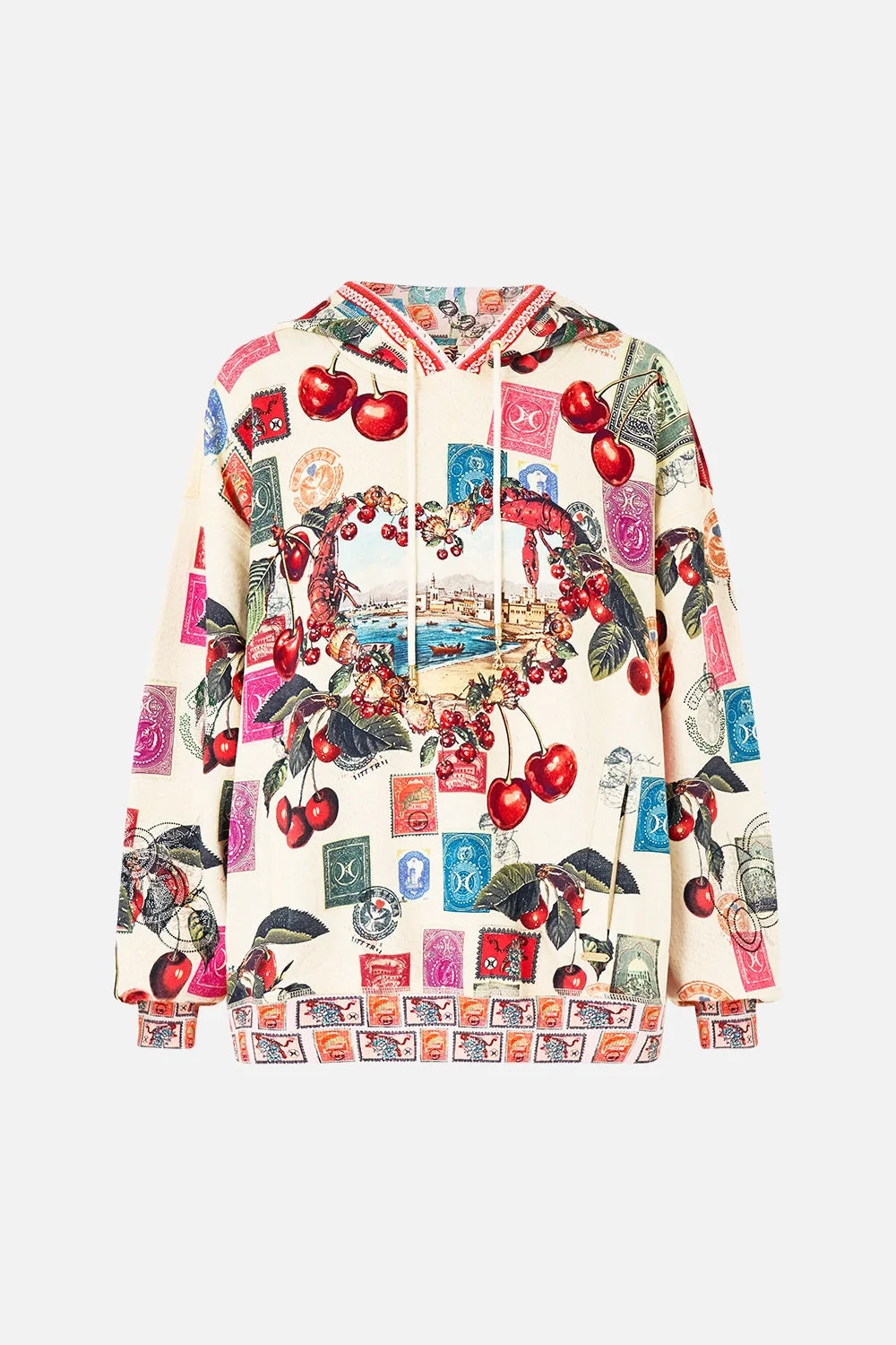 HOODIE WITH SIDE POCKETS - 1