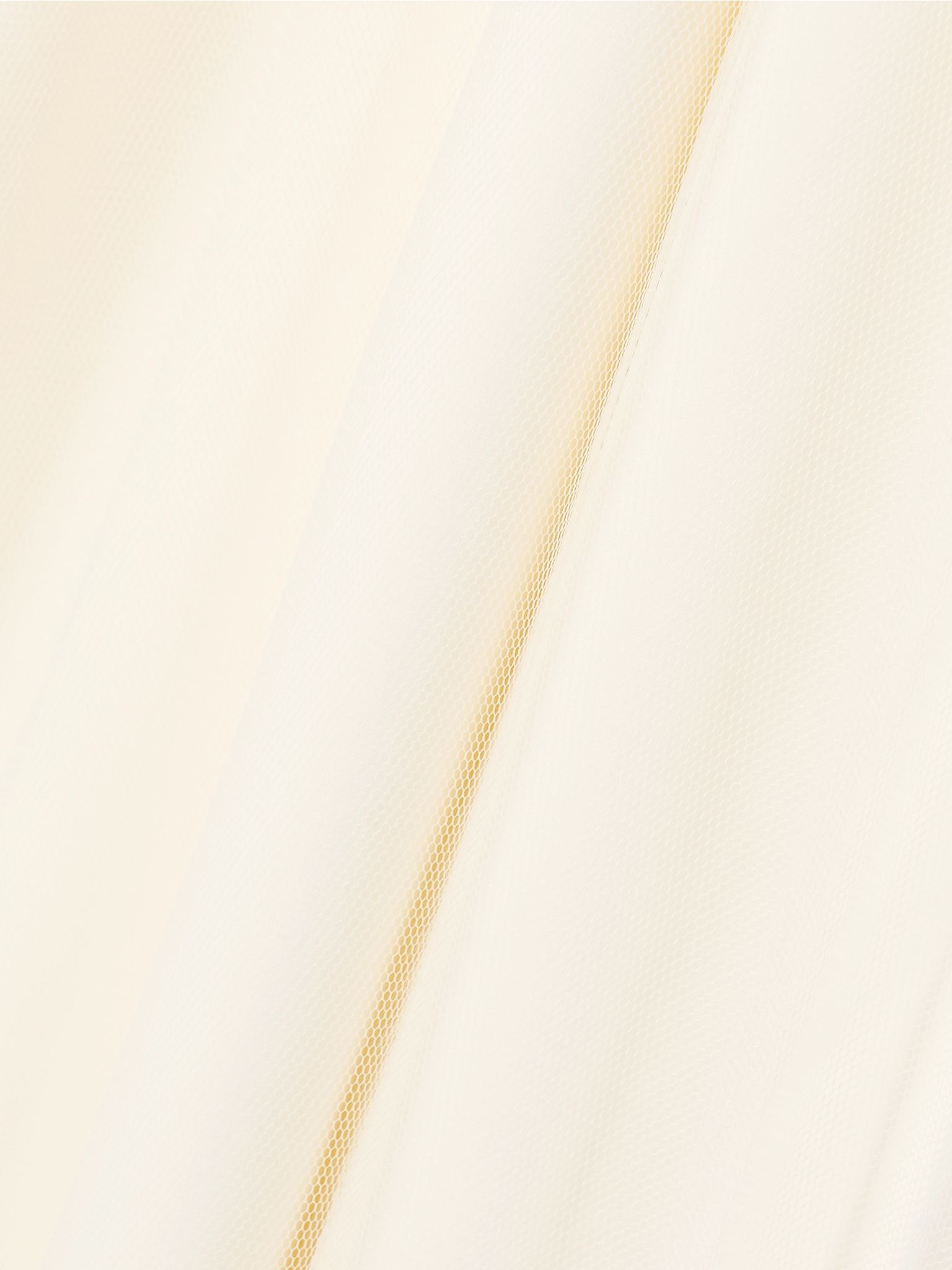 Eloise off-the-shoulder layered tulle and cady gown Cream - 4