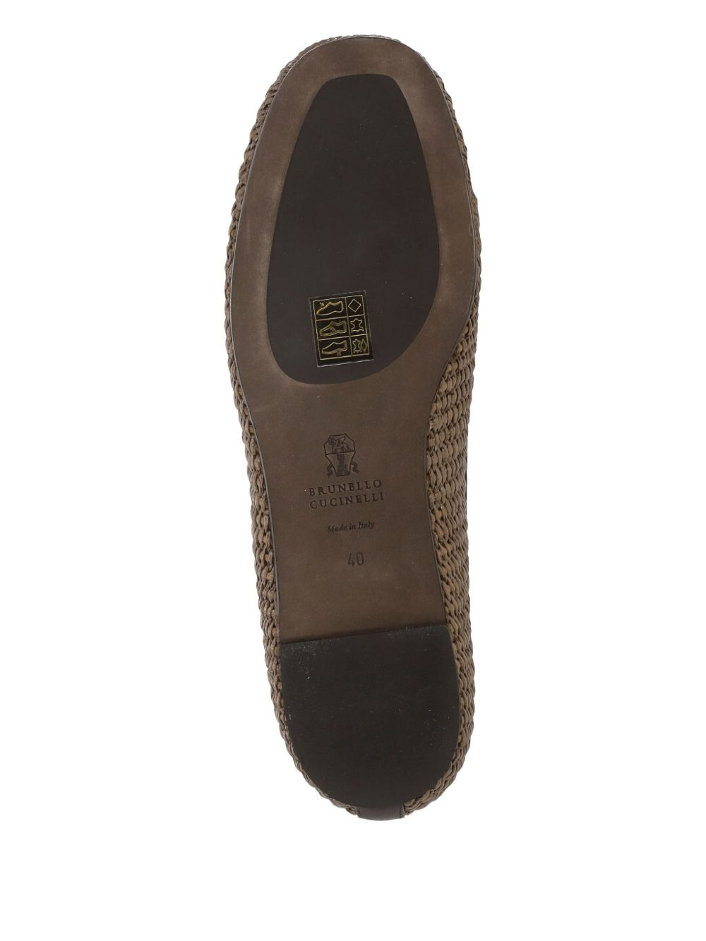 Monili woven tassel loafers - 3