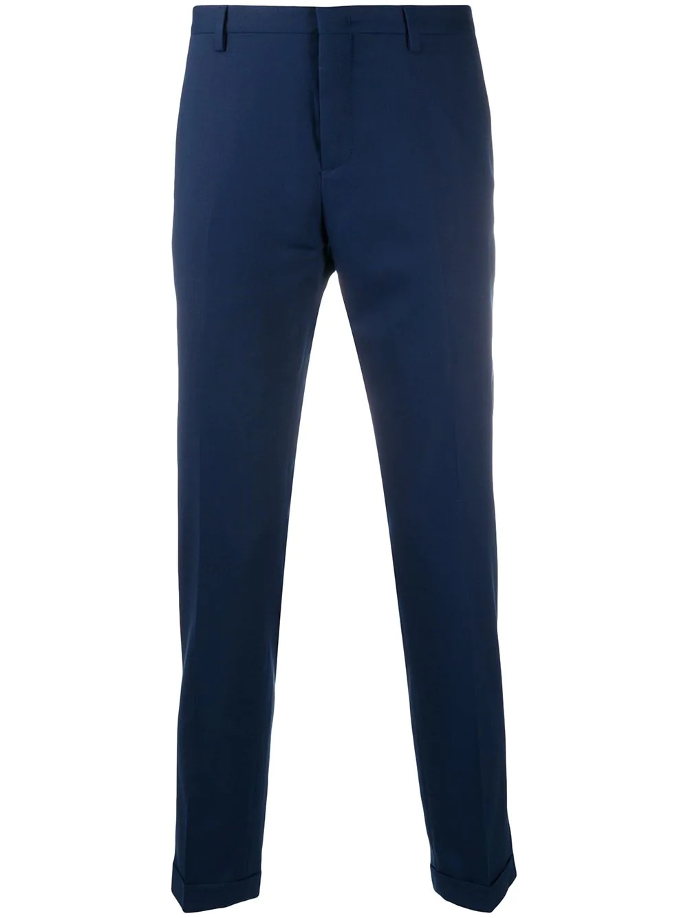 mid-rise skinny fit trousers - 1