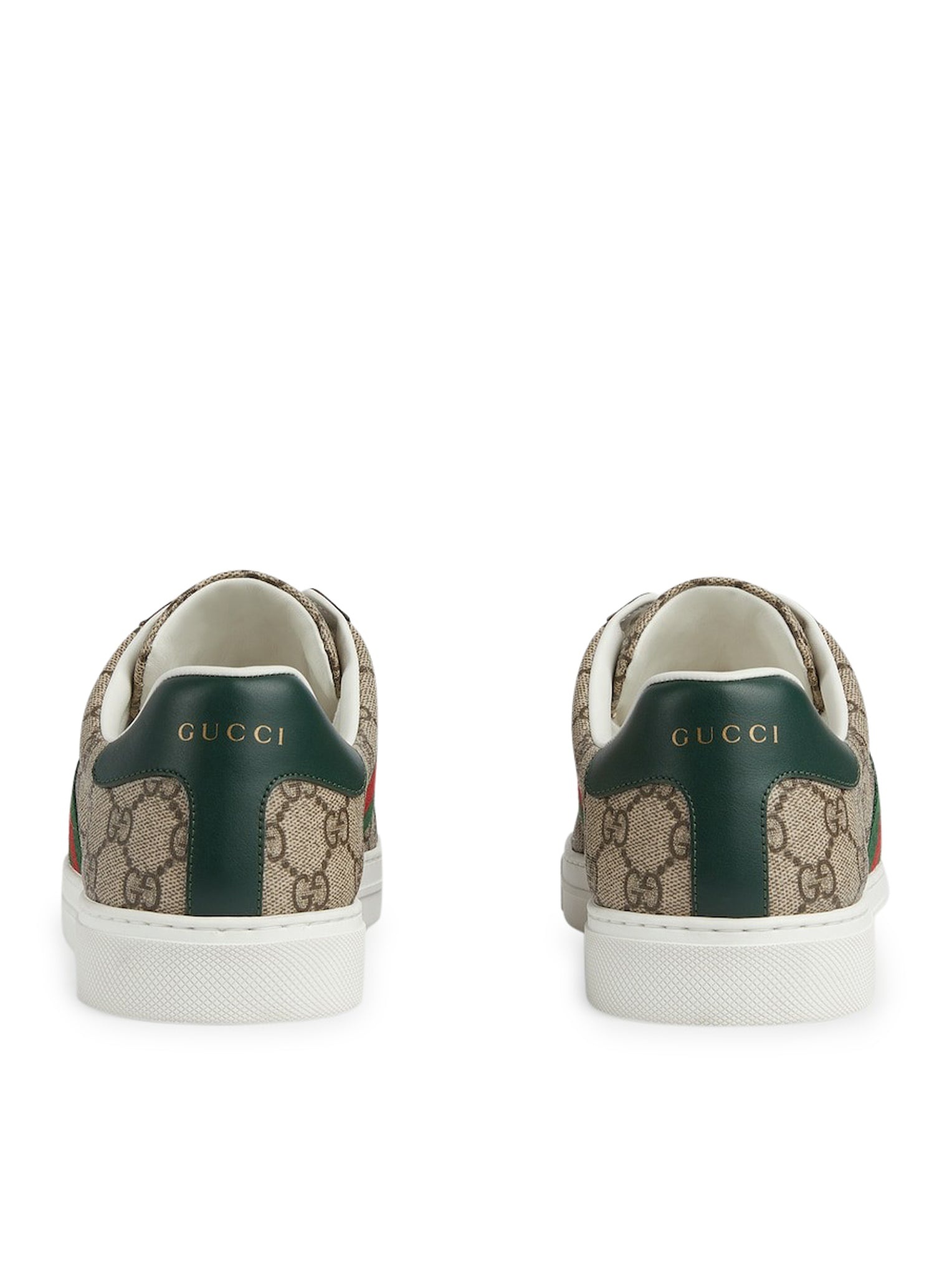 GUCCI ACE MEN`S SNEAKER WITH WEB DETAIL - 3