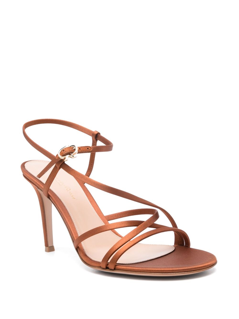 90mm satin sandals - 2