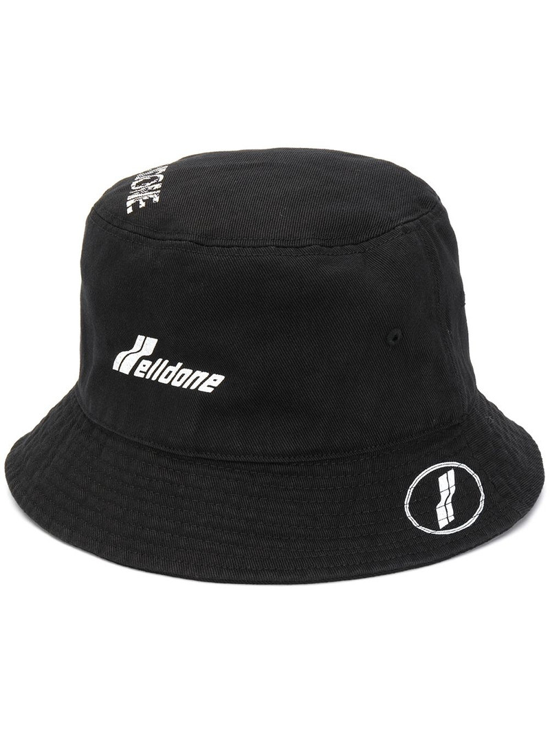 logo-print bucket hat 1