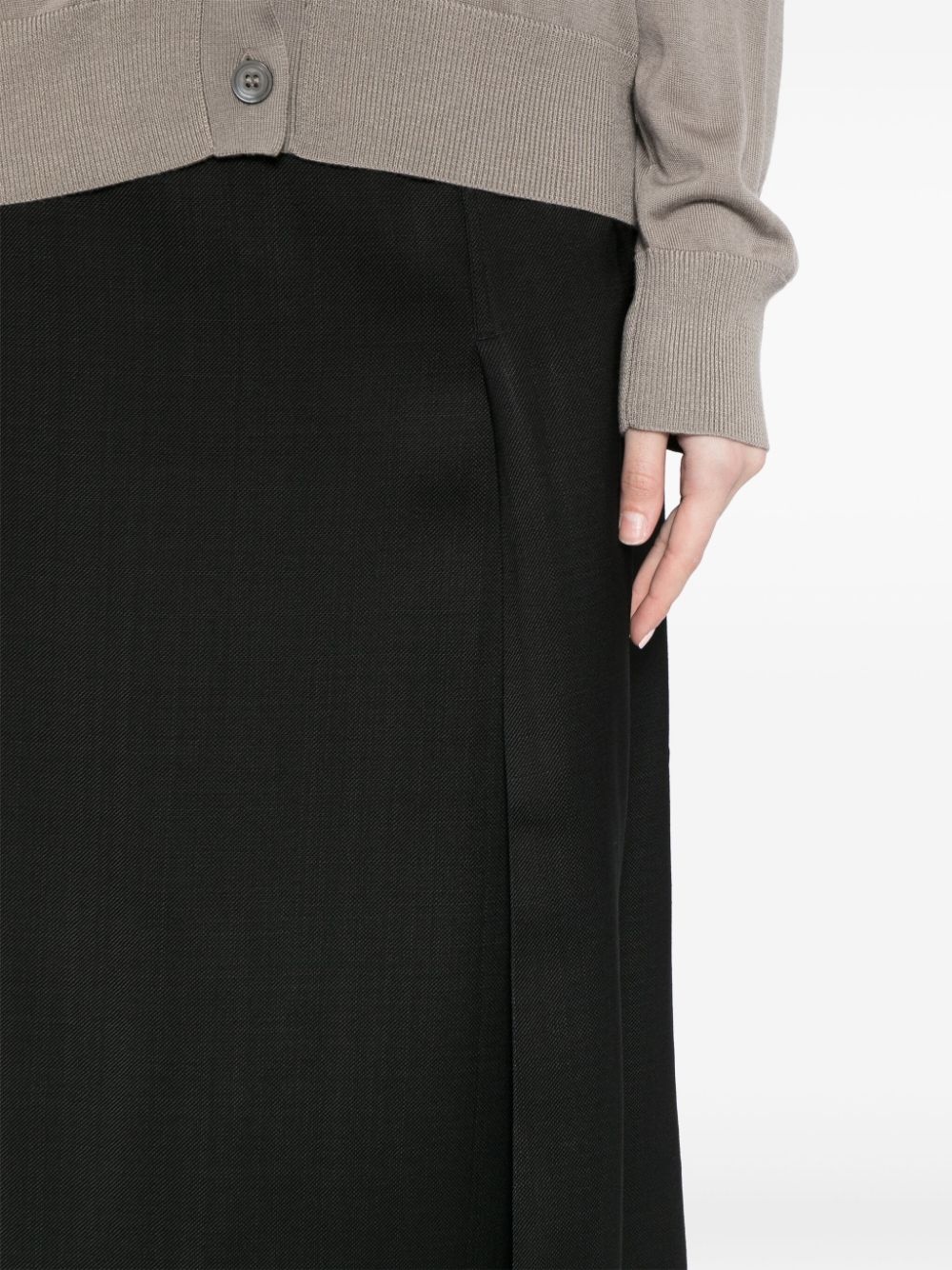 Jaya draped maxi skirt - 5