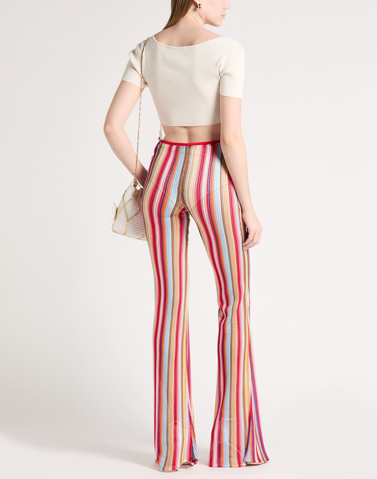 Red Women's Casual Pants - 4