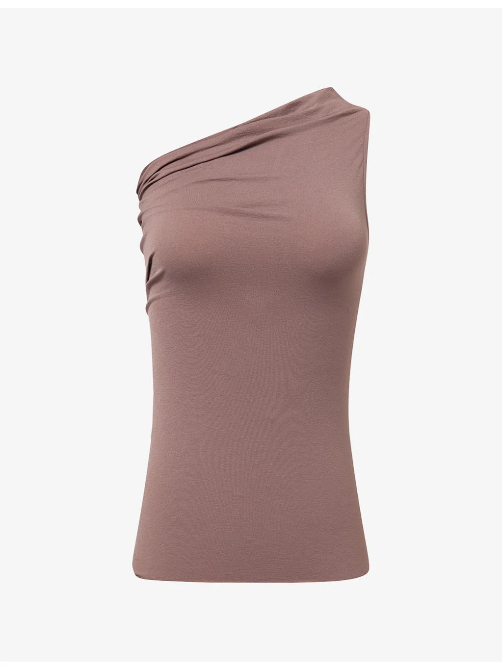 Athena Asymmetric Stretch-Jersey Tank Top - 1