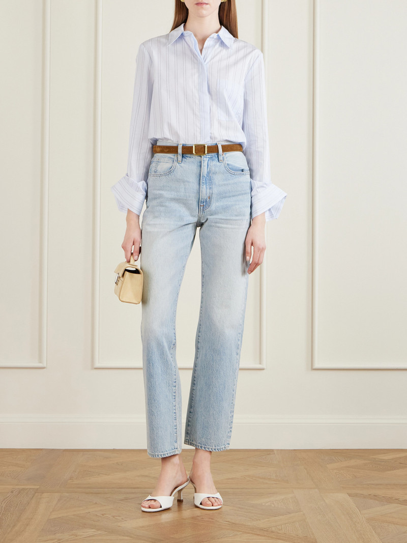 TWP Striped Cotton Shirt outlook