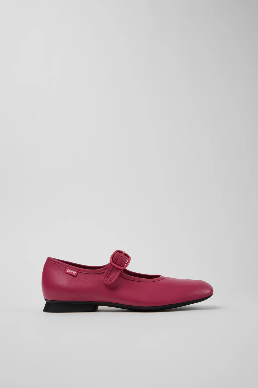 Casi Myra Pink Leather Shoes for Women. - 1
