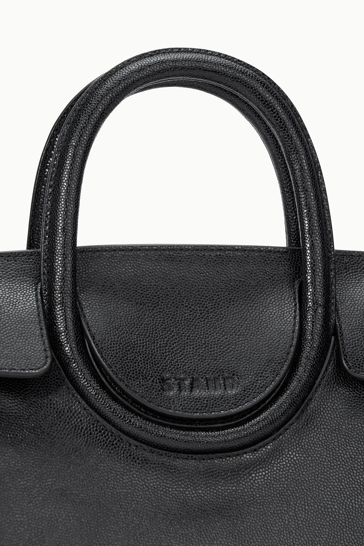 STAUD MAUDE MINI CARRYALL BLACK - 7