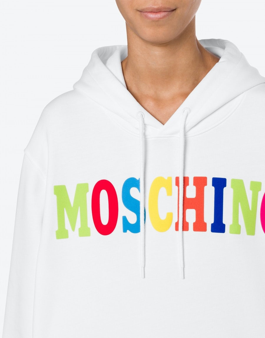 MULTICOLOR LOGO ORGANIC HOODIE - 4