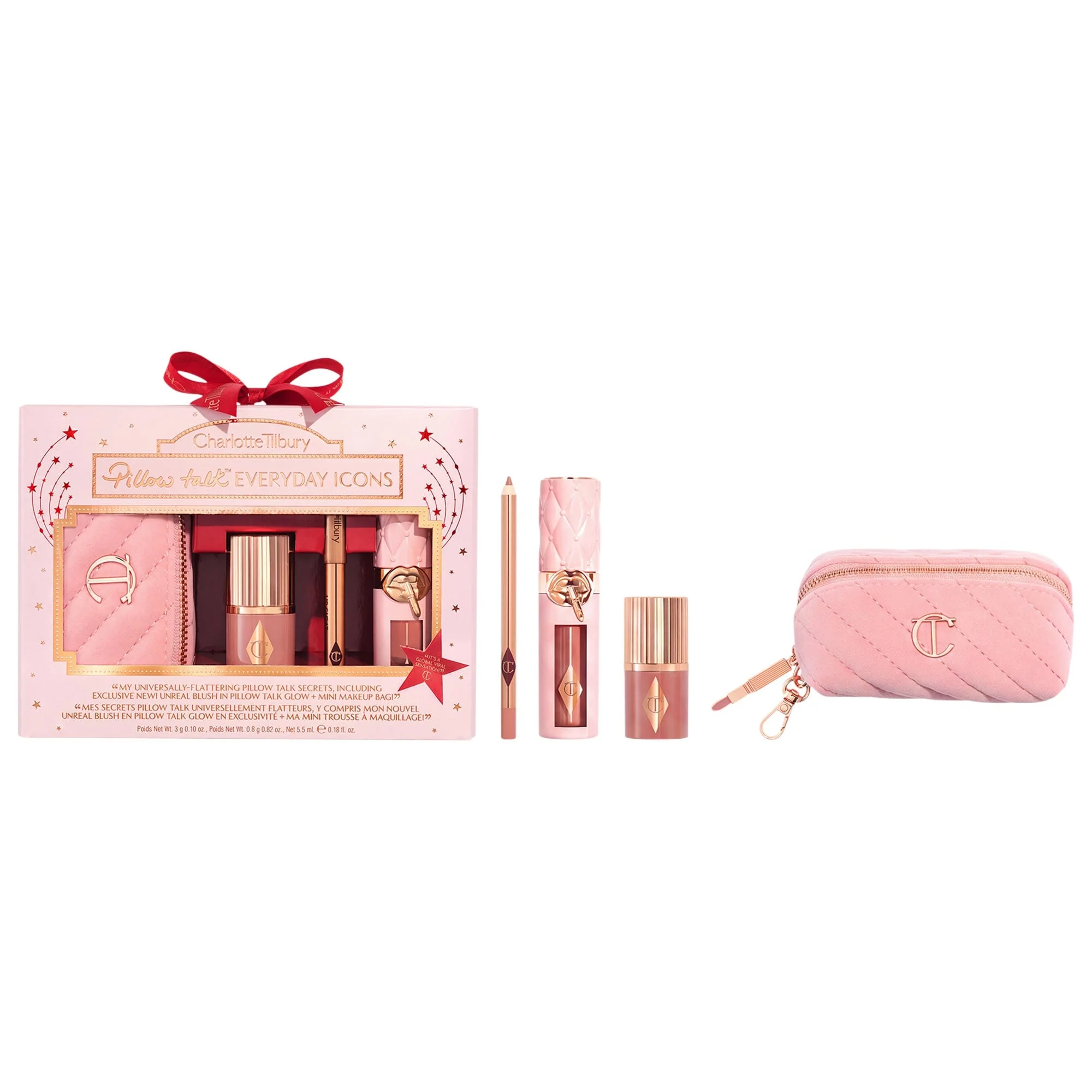 Pillow Talk Everyday Icons Lip & Cheek Makeup Gift Set - 1