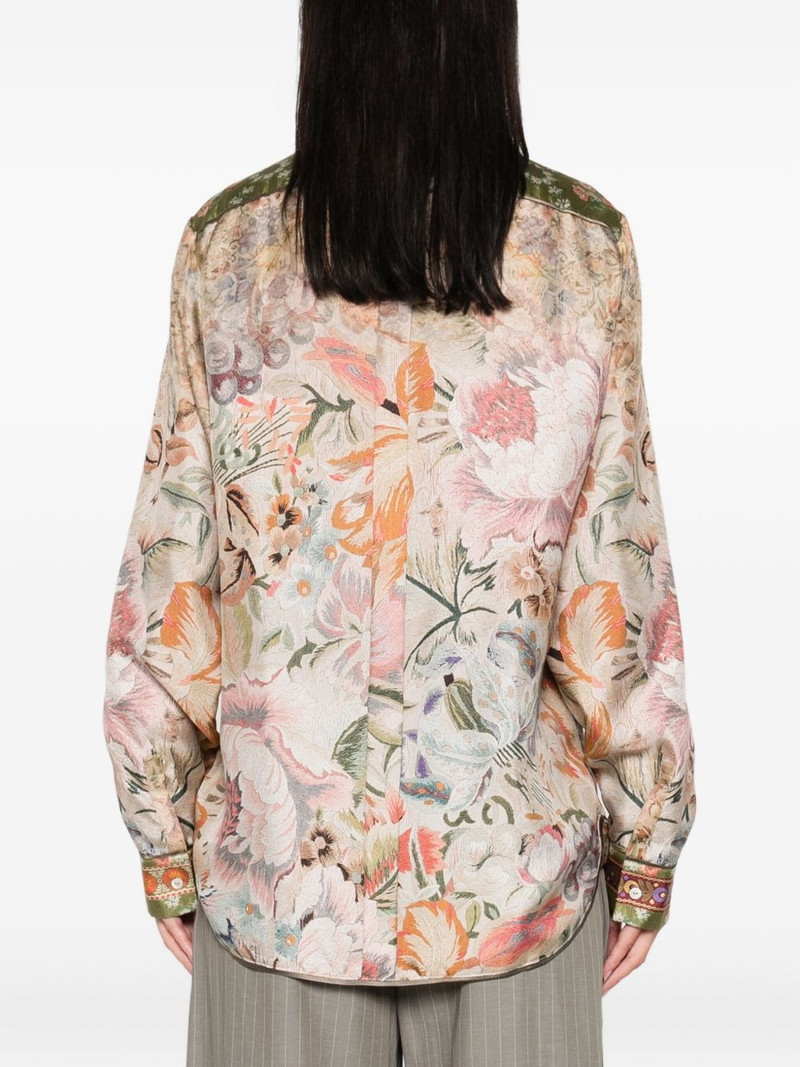 floral-print shirt 4