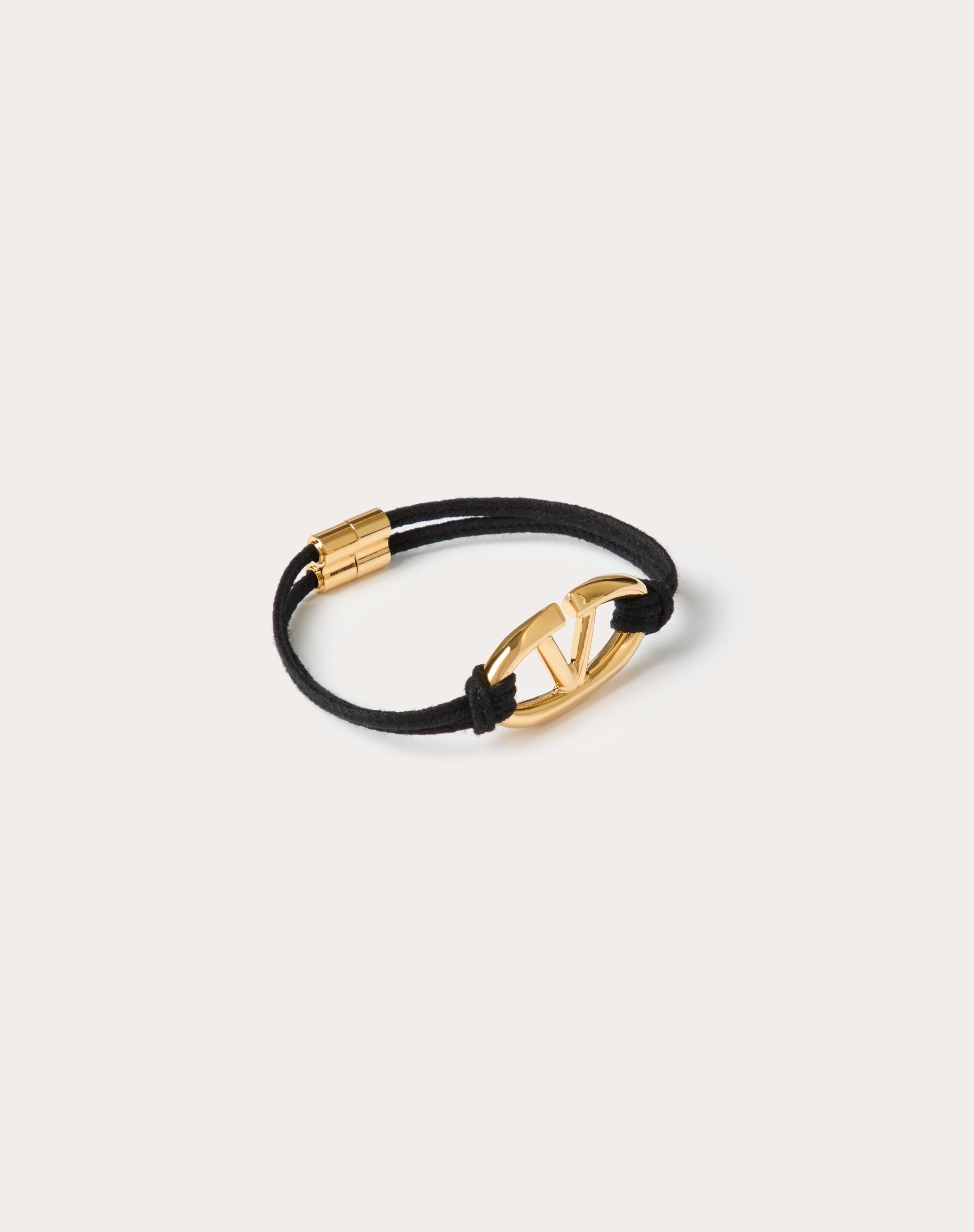 THE BOLD EDITION VLOGO ROPE AND METAL BRACELET - 3