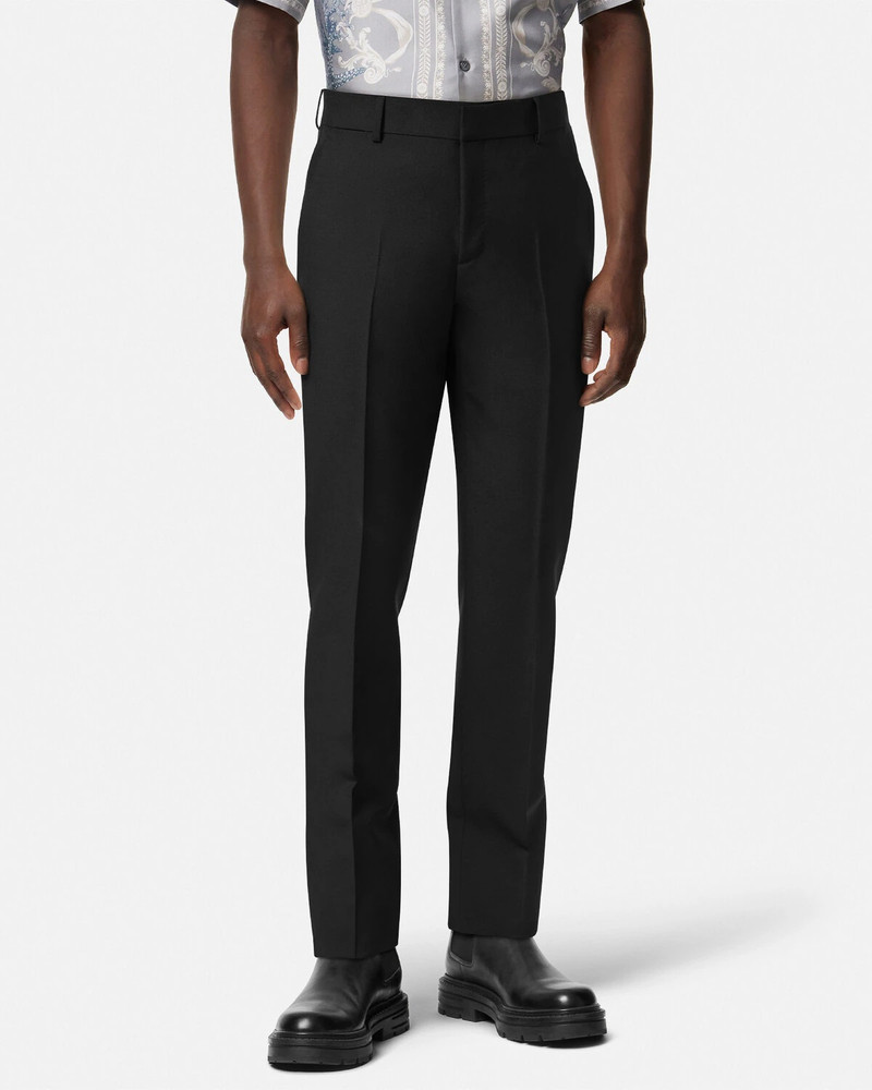 Mohair-Blend Formal Pants 4