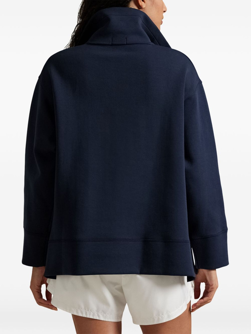 long-sleeve zip-fastening sweatshirt 4