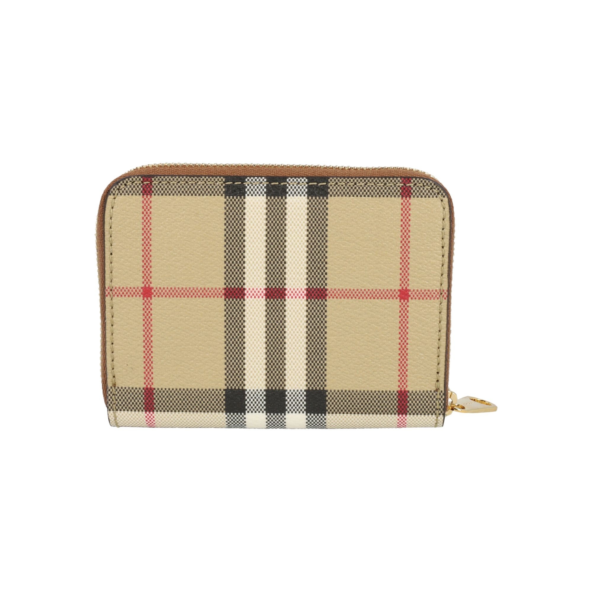 Burberry Small Check Printed Wallet 'Archive Beige' - 2