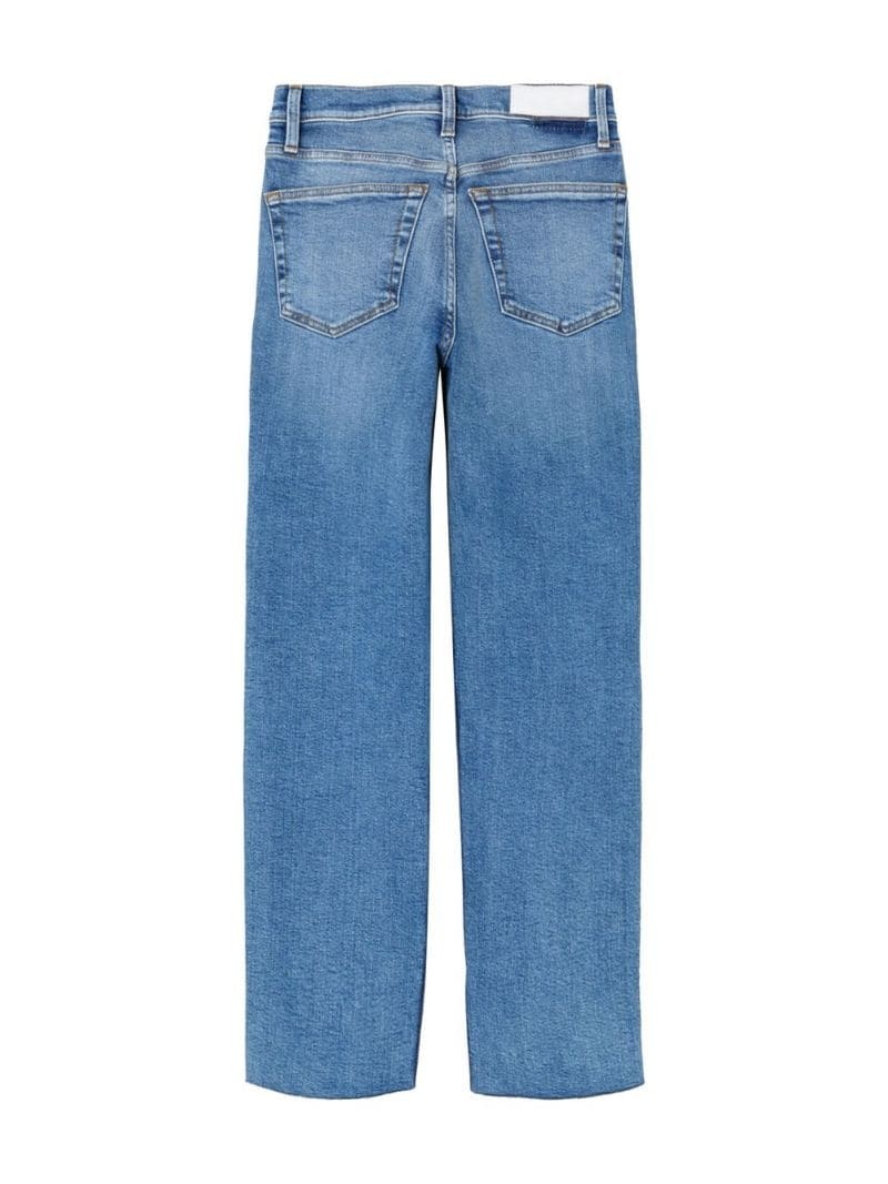 high-rise cropped jeans - 5