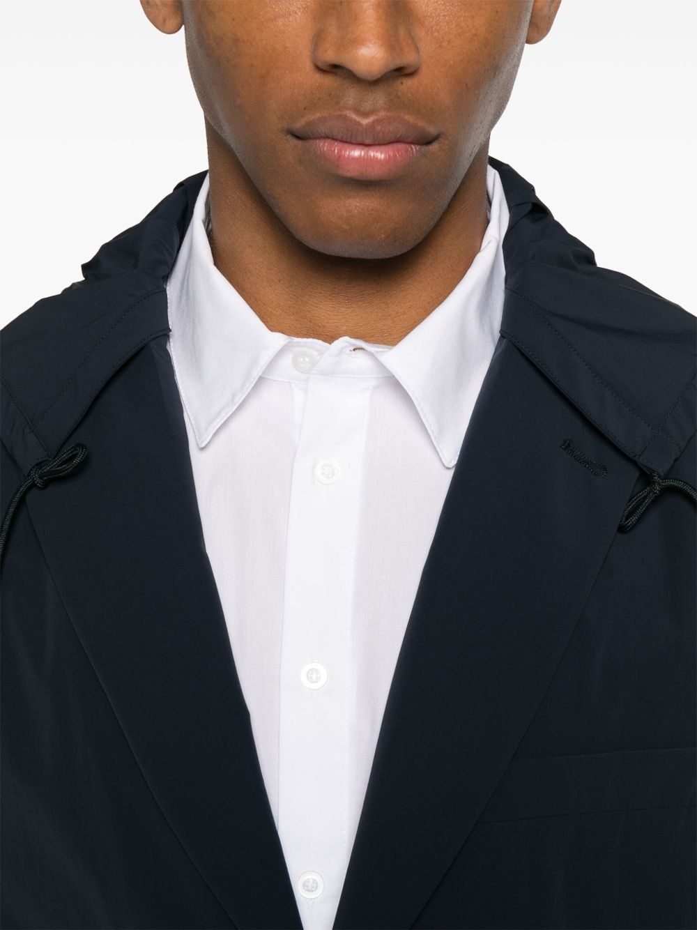 hooded blazer - 5