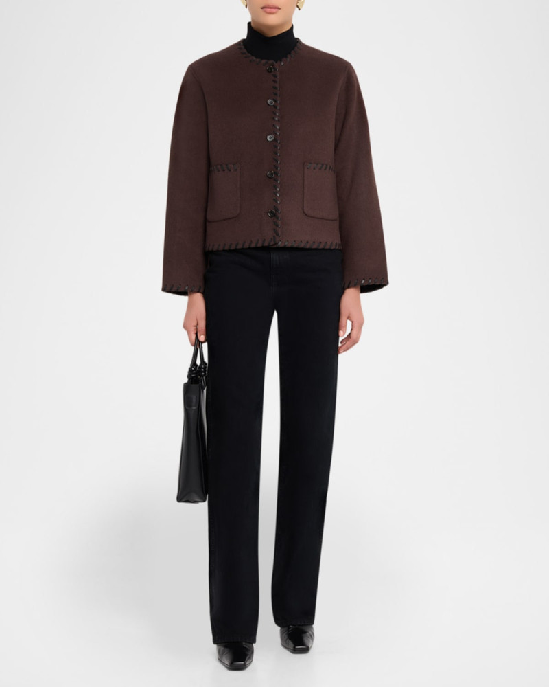 Rails Melanie Boxy Wool-Blend Jacket outlook