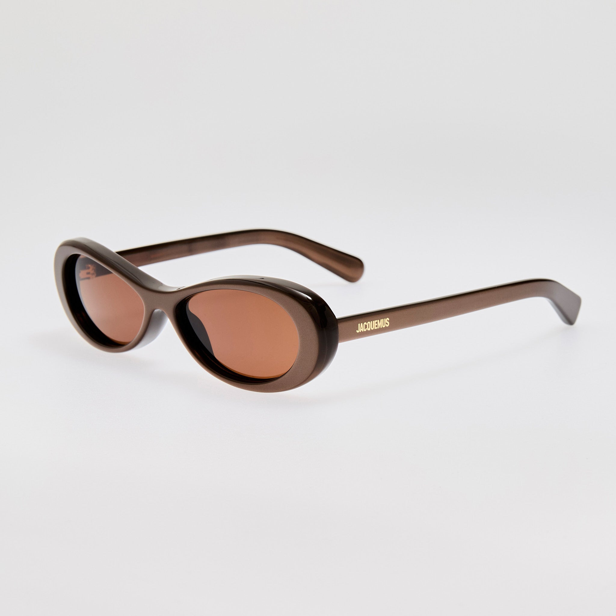 Nuvola Sunglasses in Metallic Brown - 3