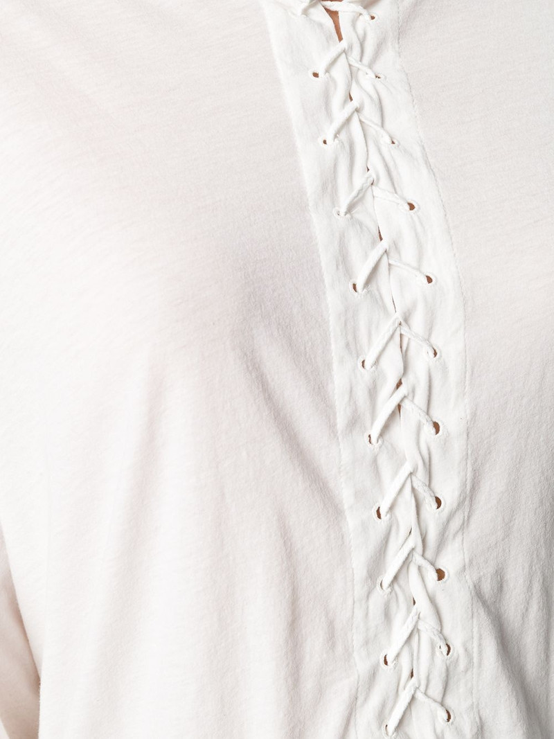 lace-up T-shirt 5