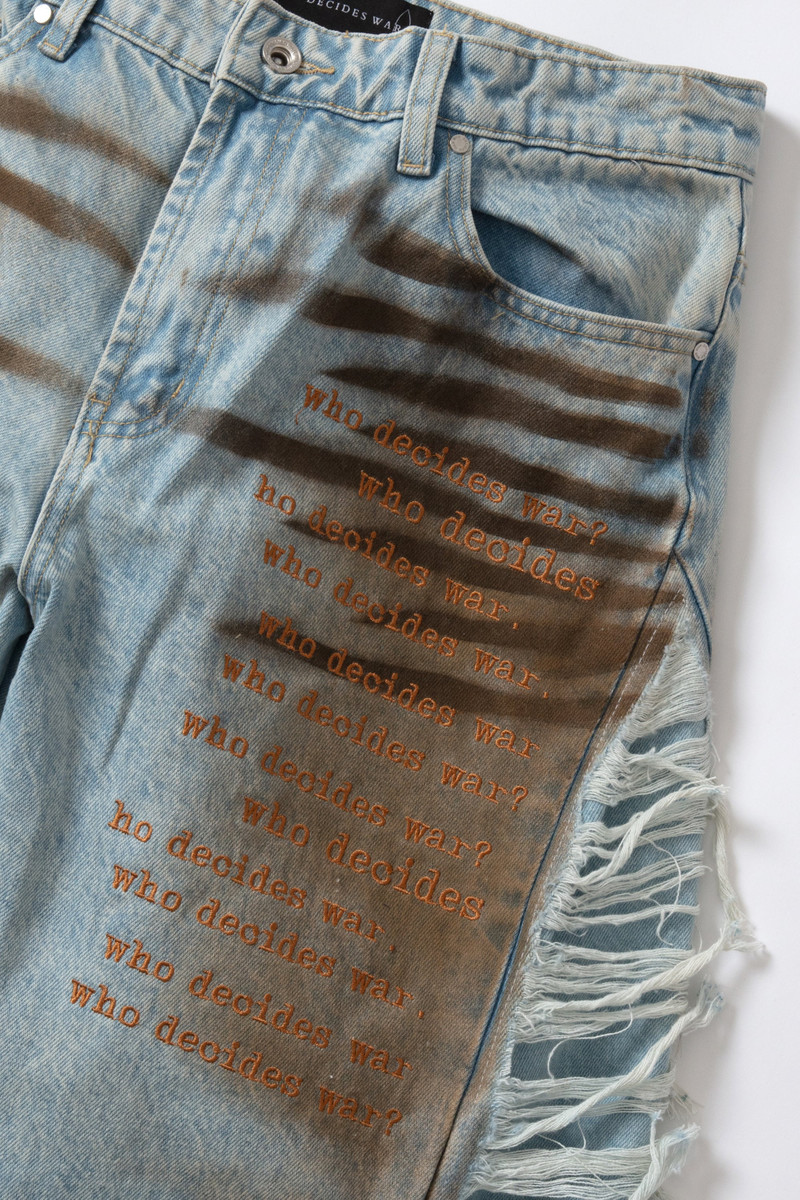 WHO DECIDES WAR MECHANIC ULTRA FLARE DENIM outlook