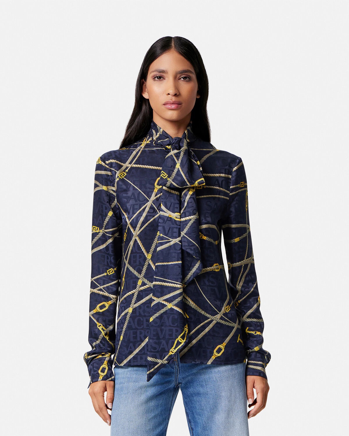 Greca Nautical Lavallière Shirt - 4