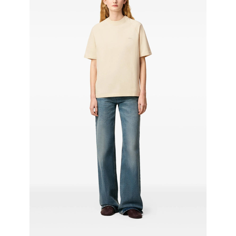 Ami Paris Neutrals T-Shirts & Vests - T-Shirts Men - 2