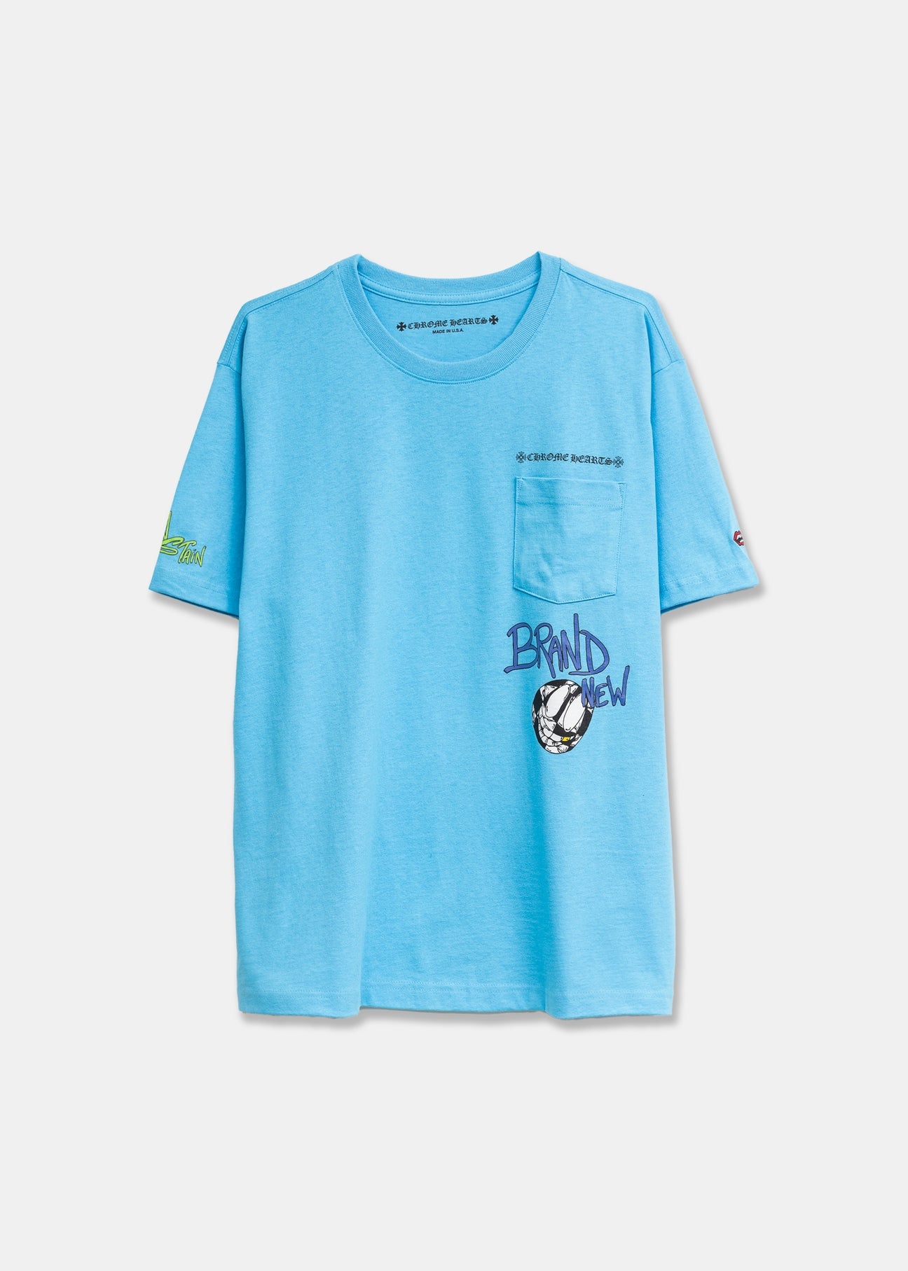 CH x Matty Boy Brain New Blue Pocket Tee - 1