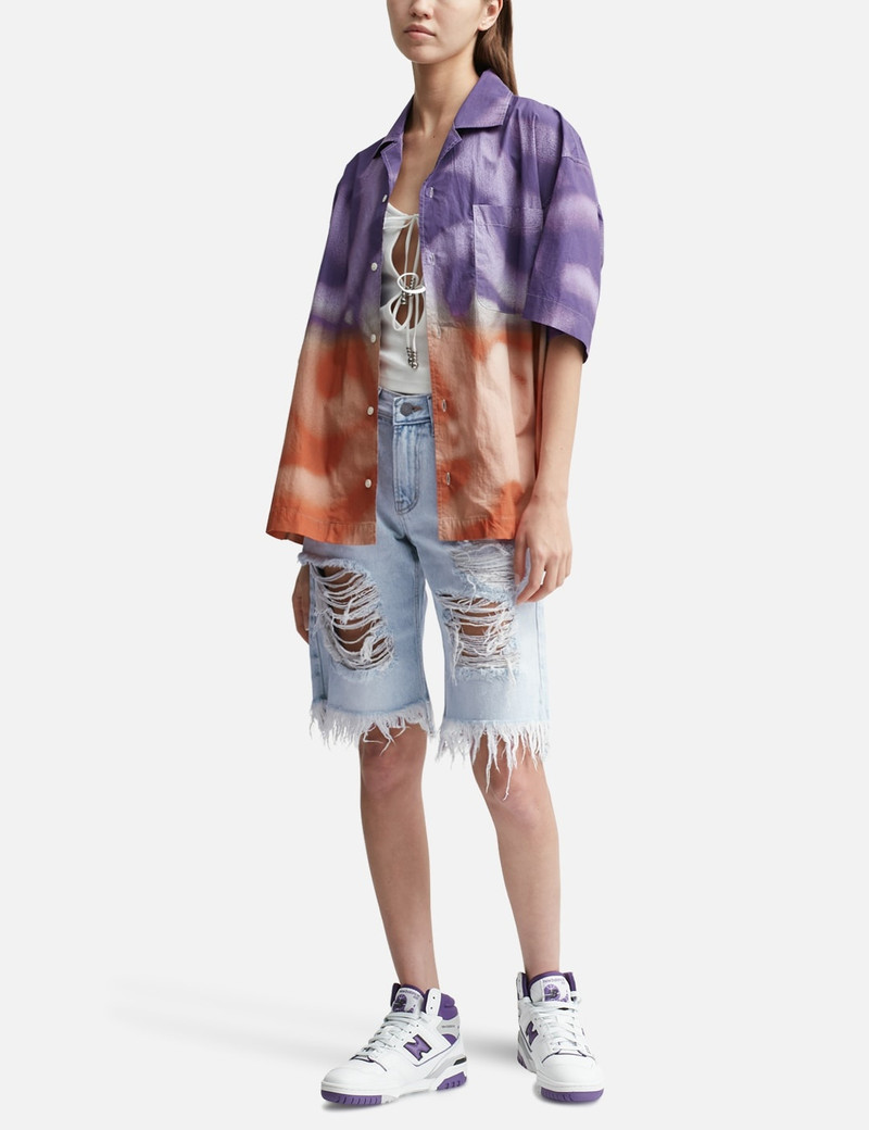 AWAKE NY AWAKE NY X MUNDO DIP DYED CAMP SHIRT outlook