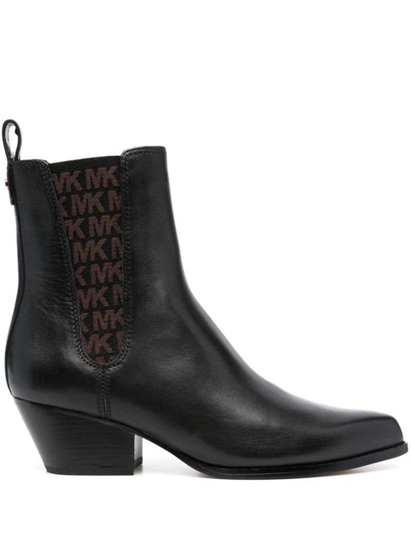 Kinlee 50mm leather ankle boots 1